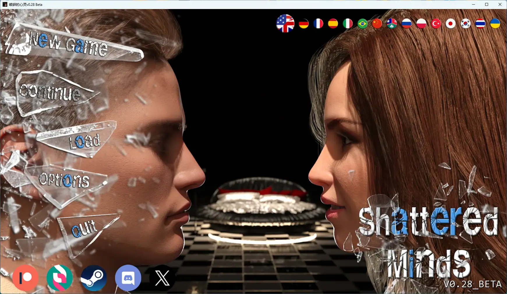【欧美SLG/AI汉化/沙盒】 破碎的心灵v0.28 Beta AI汉化版【PC+安卓/6.82G/更新】 封面图 1