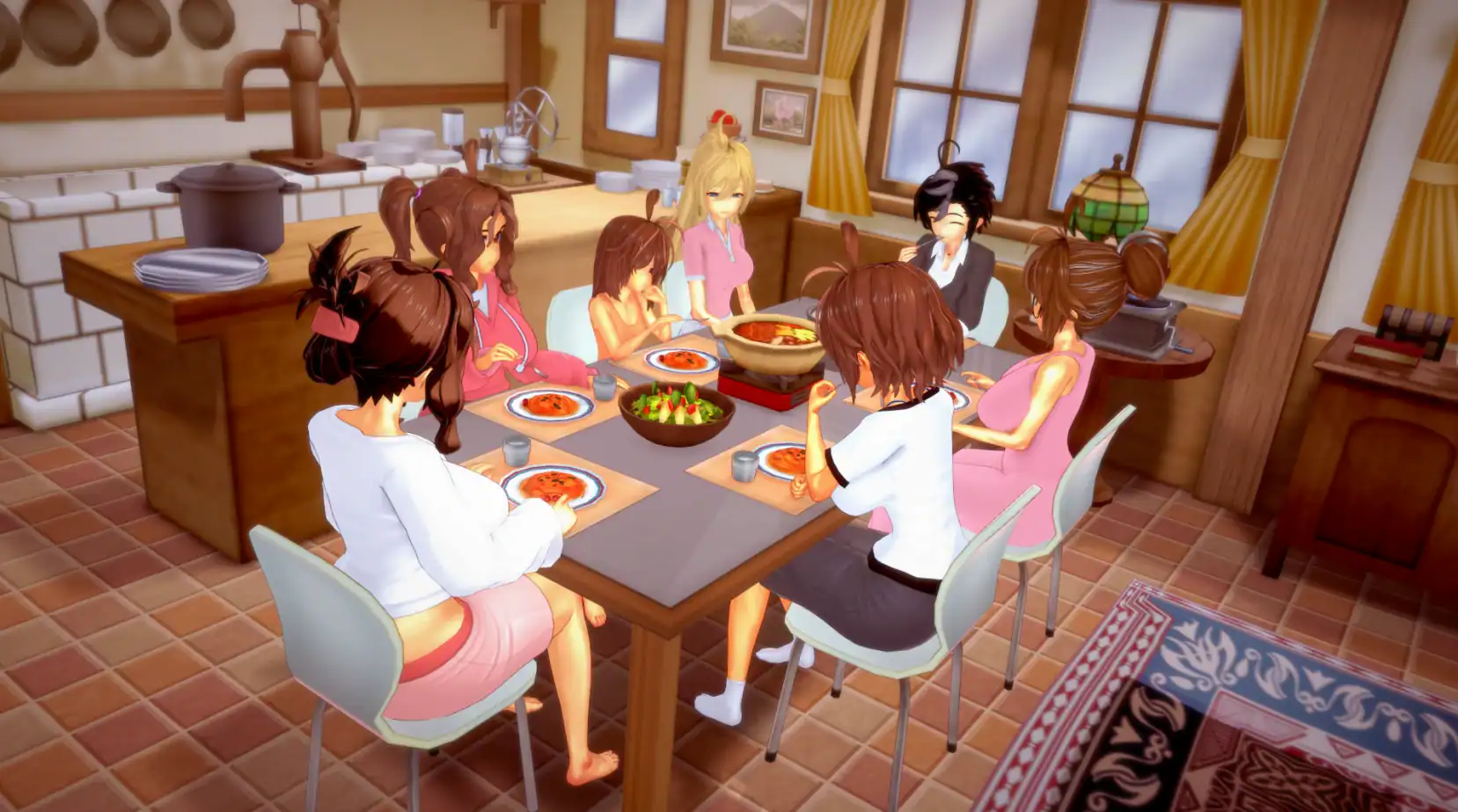 【日系SLG/AI汉化/扶她】 熟悉的环境v1.3.1 AI汉化版【PC+安卓/3.19G/更新】 封面图 1